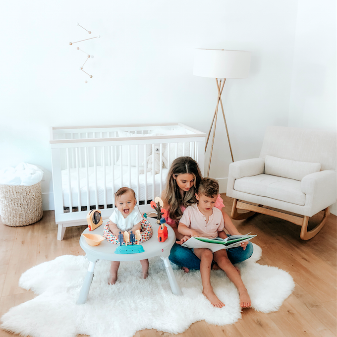 Keeping your home's minimal style, post baby