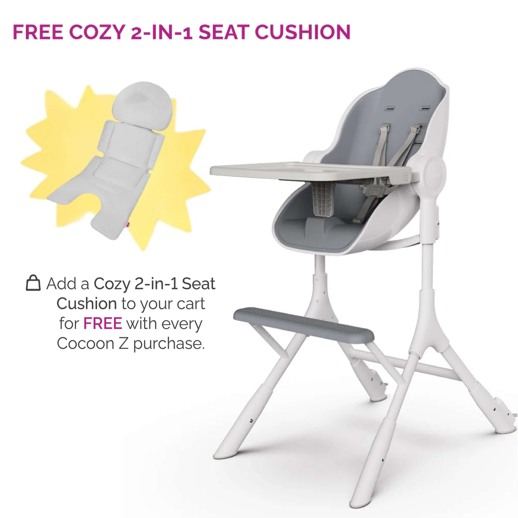 Cocoon Z High Chair | Lounger - Ice Grey